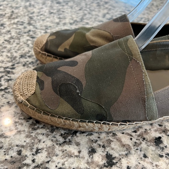 Men’s Valentino Canvas Green Camouflage Espadrilles - Picture 4 of 11